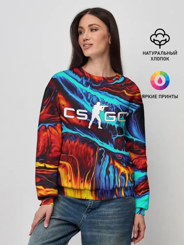 Женский свитшот