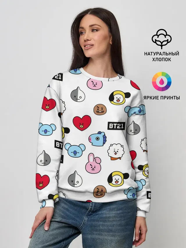 Женский свитшот