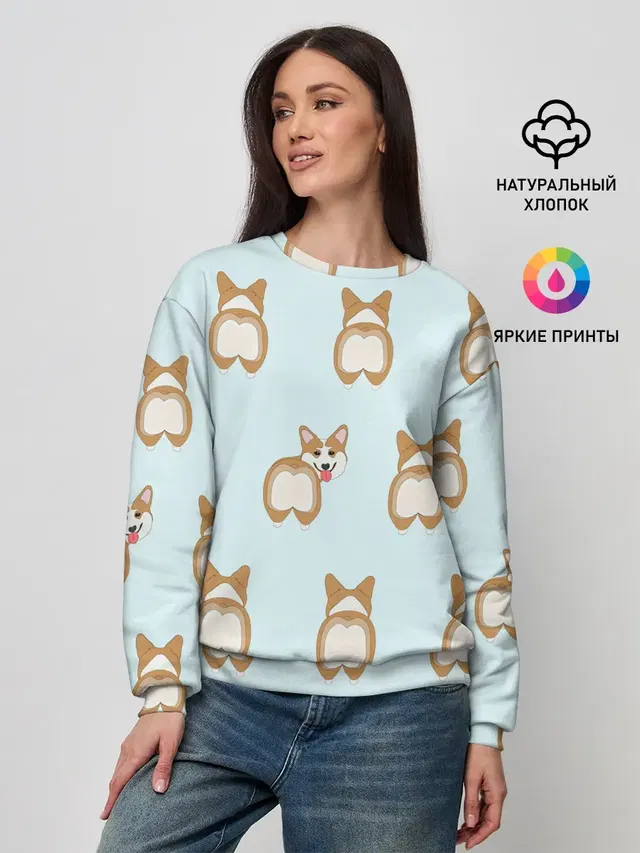 Женский свитшот