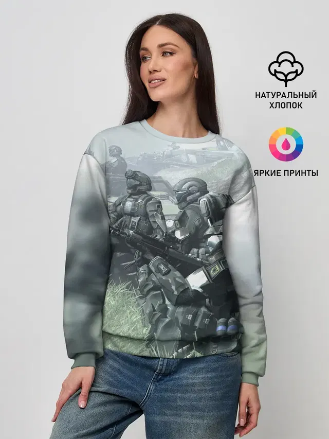 Женский свитшот