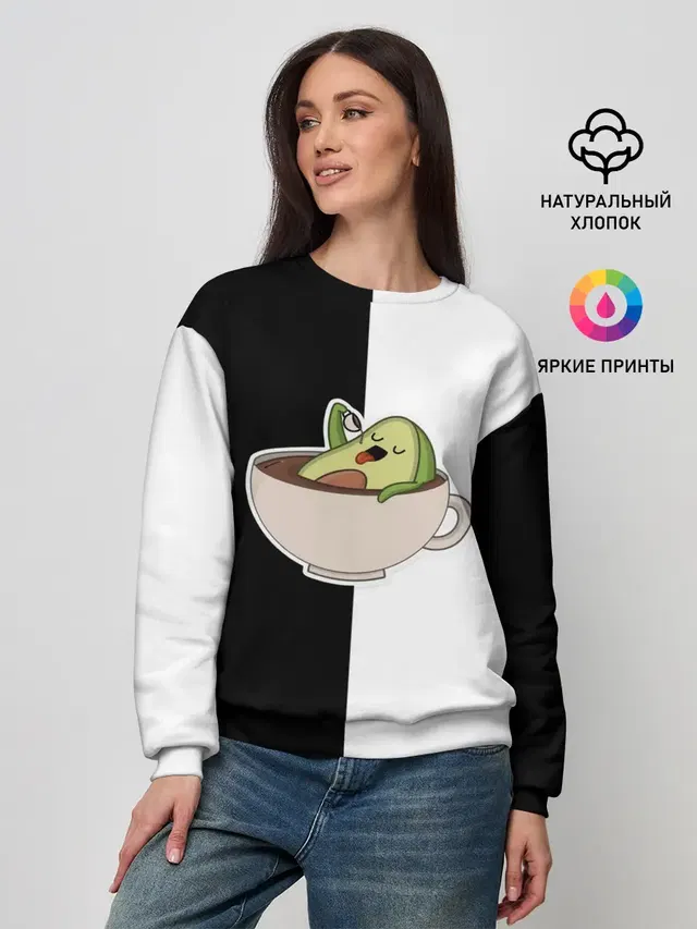 Женский свитшот