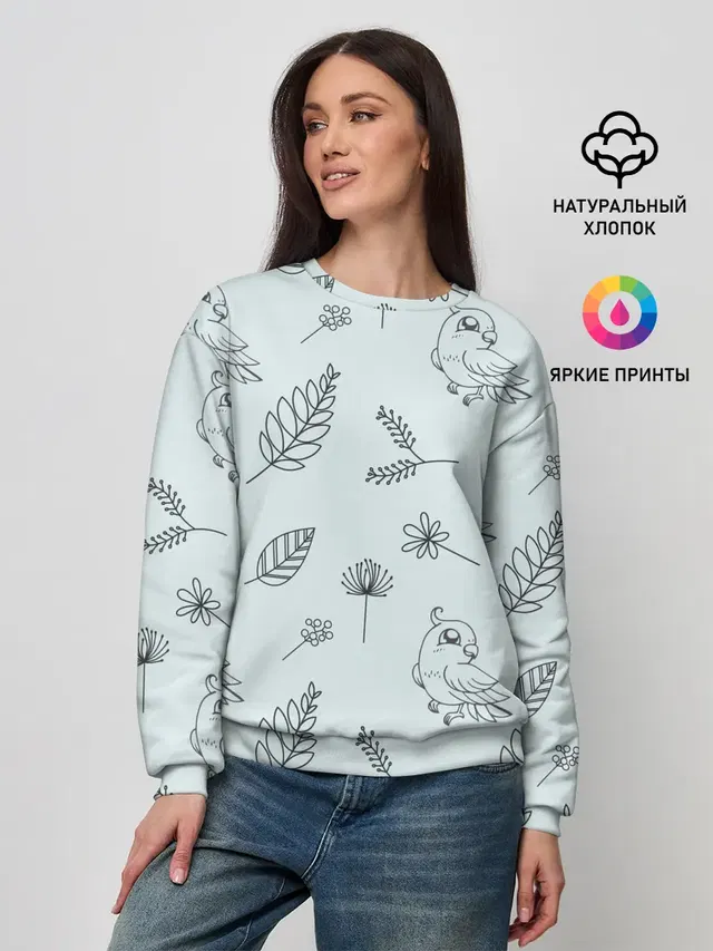 Женский свитшот