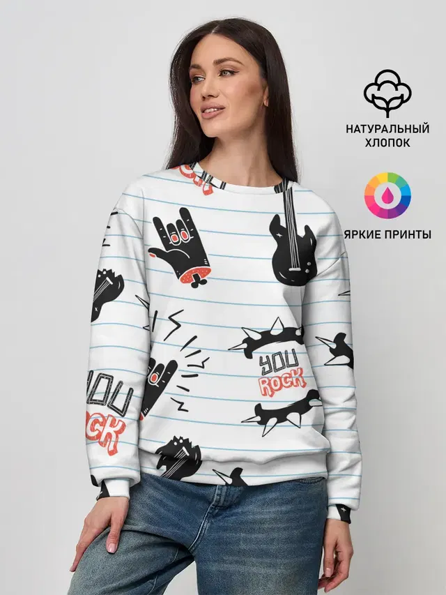 Женский свитшот