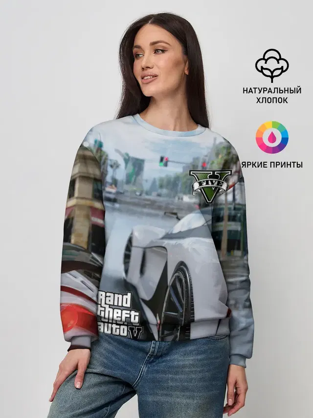 Женский свитшот