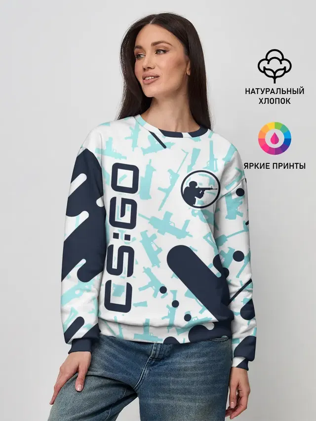 Женский свитшот