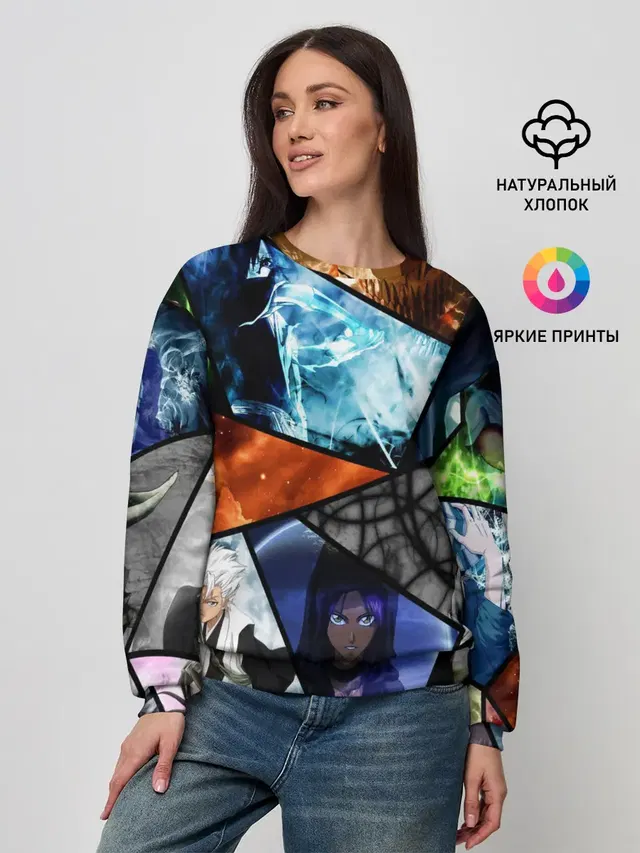 Женский свитшот