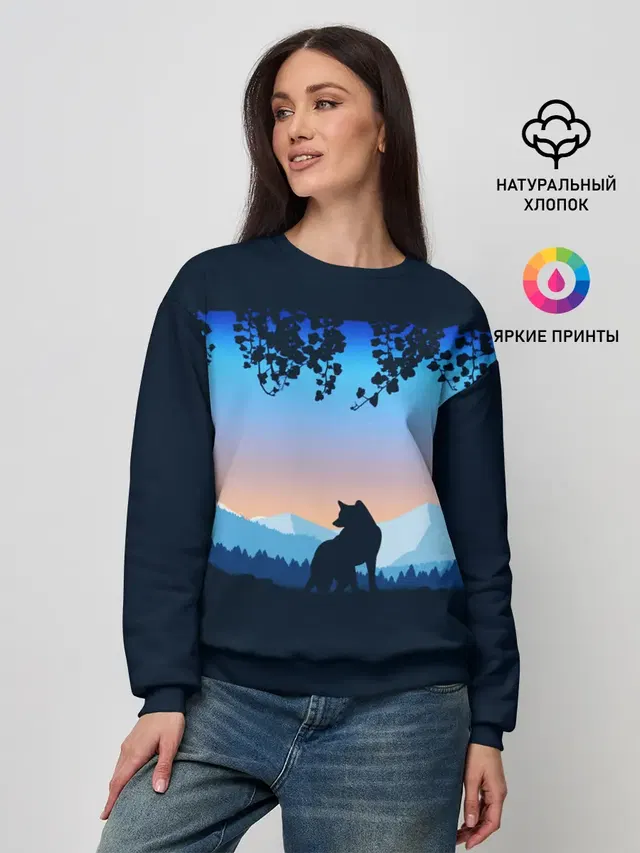 Женский свитшот
