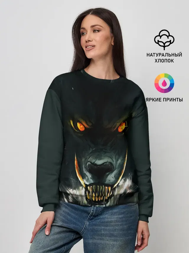 Женский свитшот