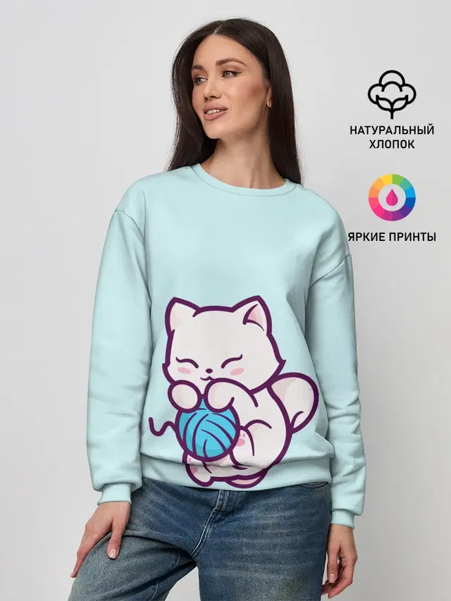 Женский свитшот