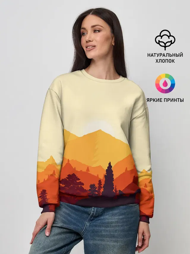 Женский свитшот