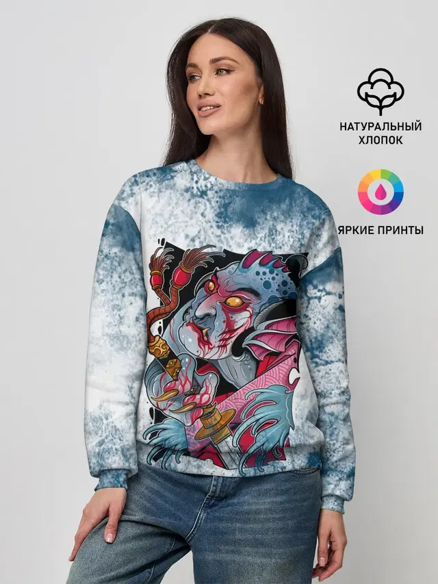 Женский свитшот