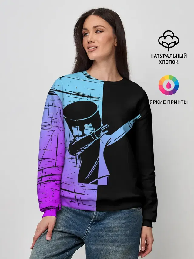 Женский свитшот