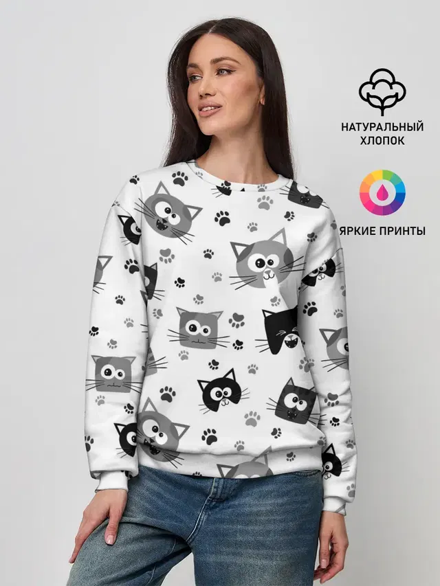 Женский свитшот