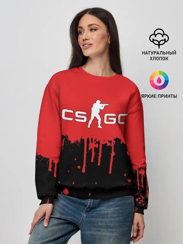 Женский свитшот