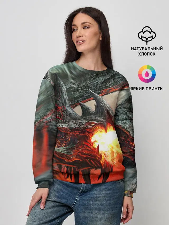 Женский свитшот