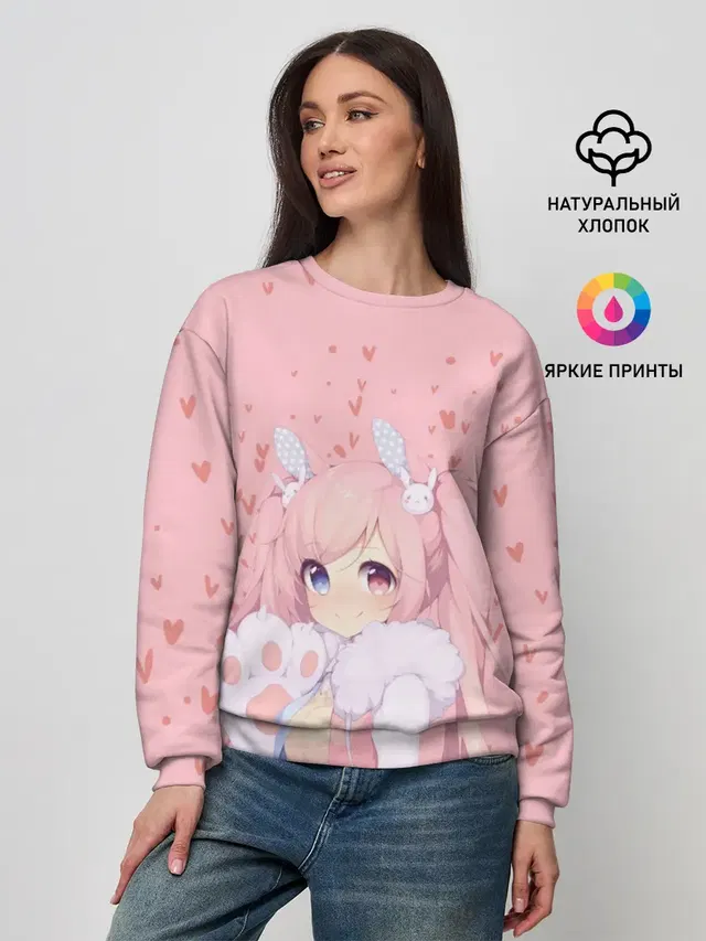 Женский свитшот