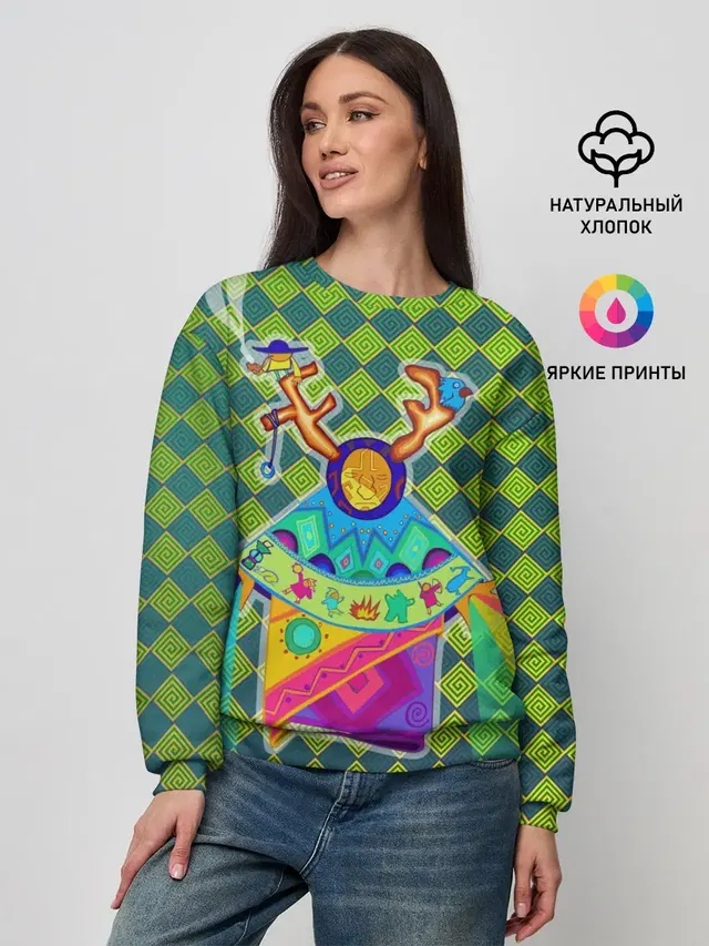 Женский свитшот