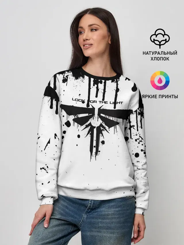 Женский свитшот с принтом «Grunge style»