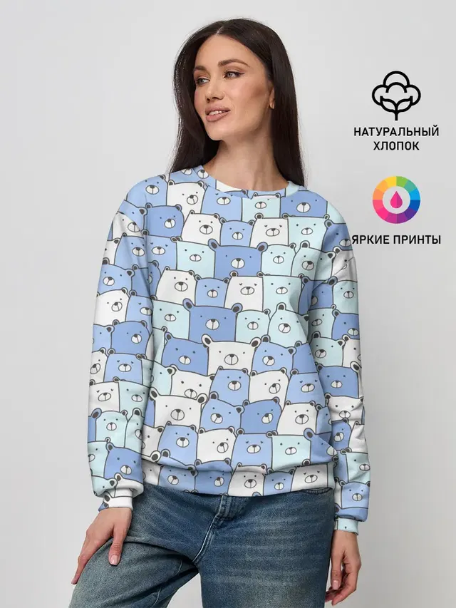 Женский свитшот