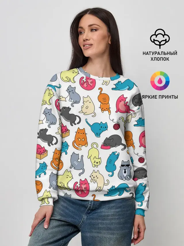 Женский свитшот