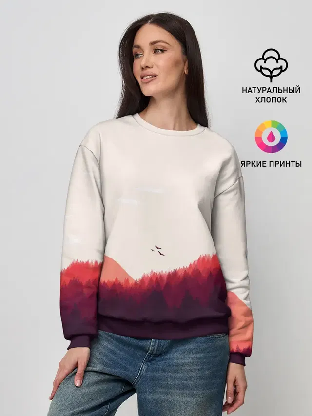 Женский свитшот