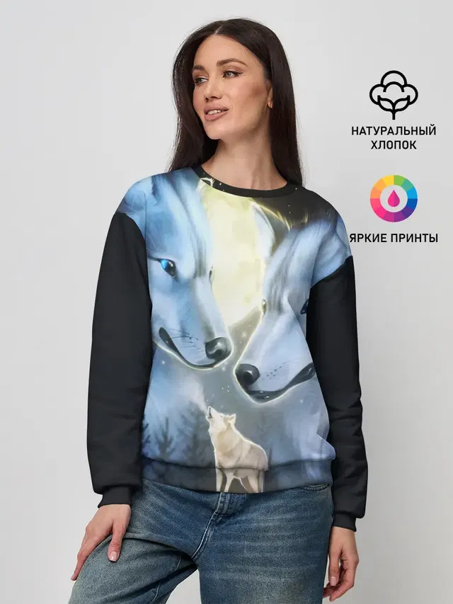 Женский свитшот