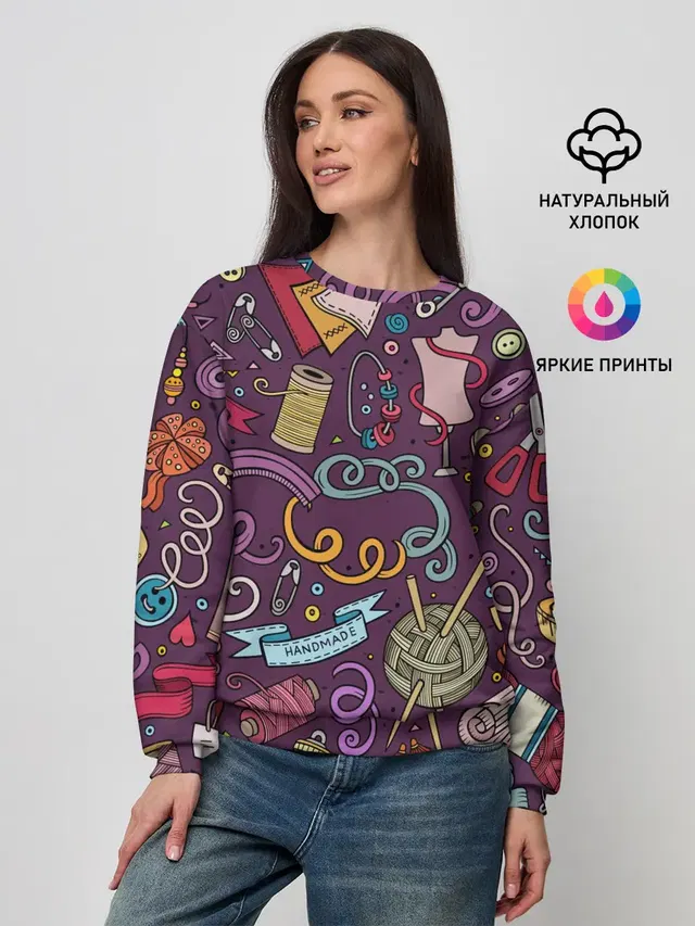 Женский свитшот