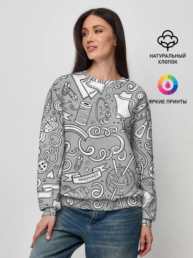 Женский свитшот