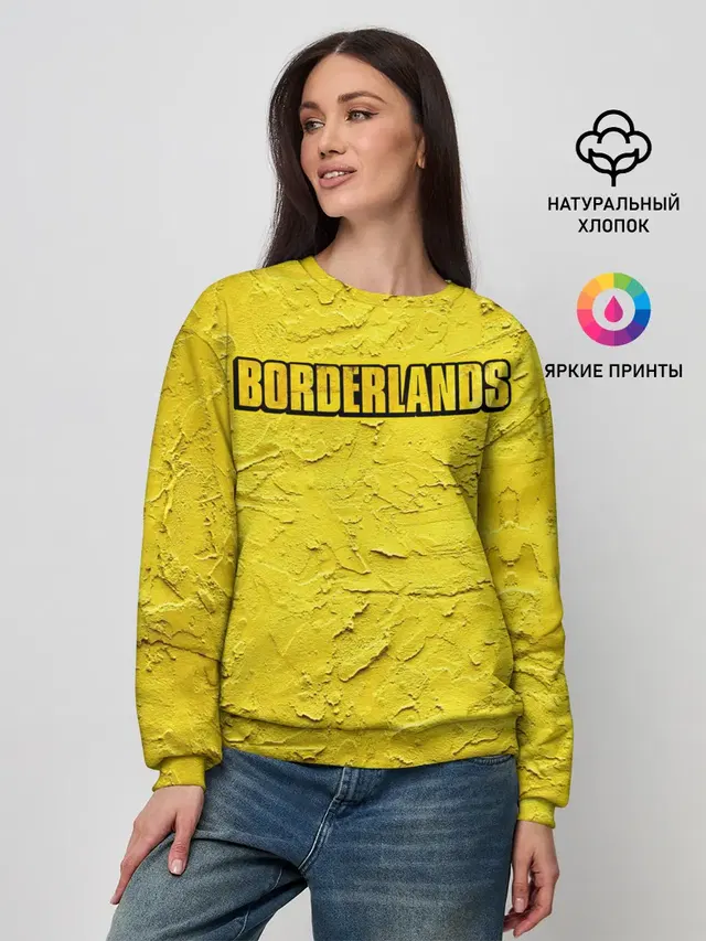 Женский свитшот с принтом «Borderlands»