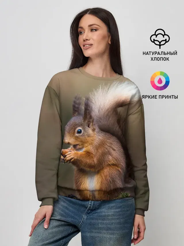 Женский свитшот