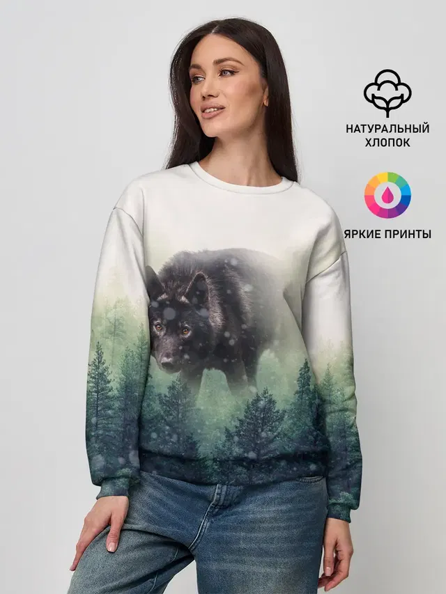 Женский свитшот