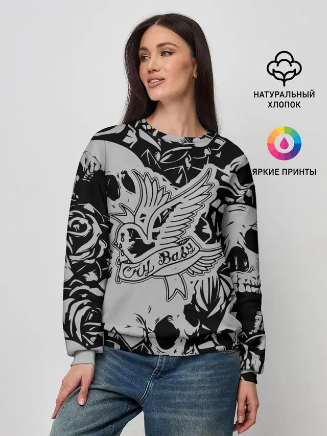 Женский свитшот