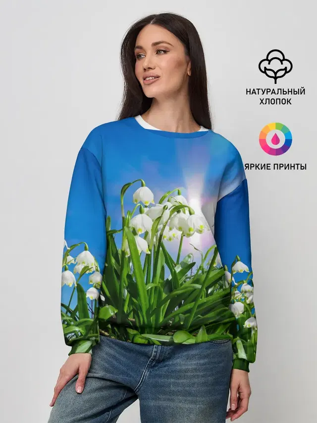 Женский свитшот