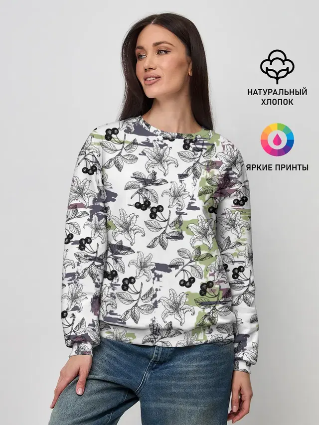 Женский свитшот