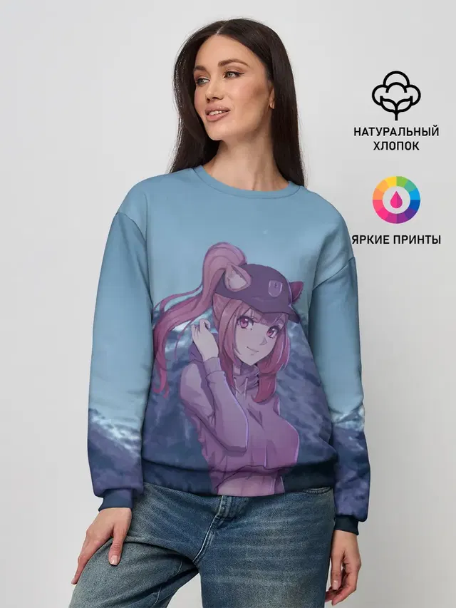 Женский свитшот