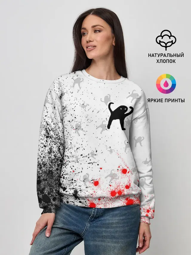 Женский свитшот