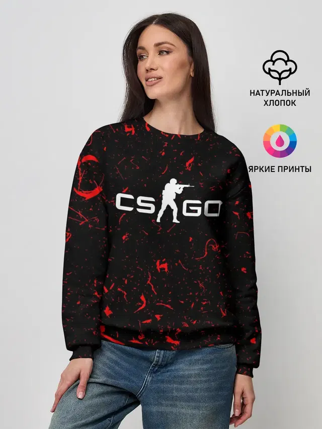 Женский свитшот