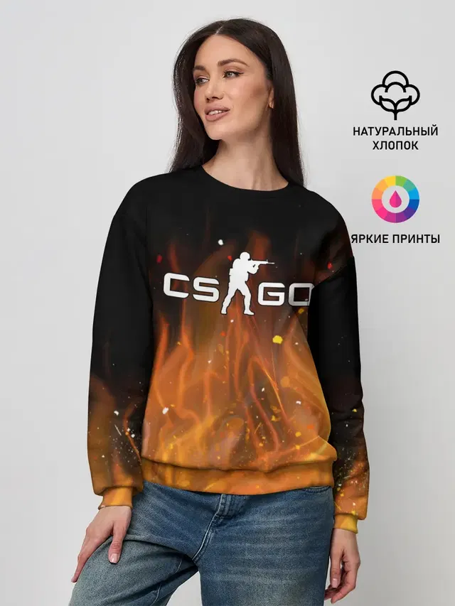 Женский свитшот