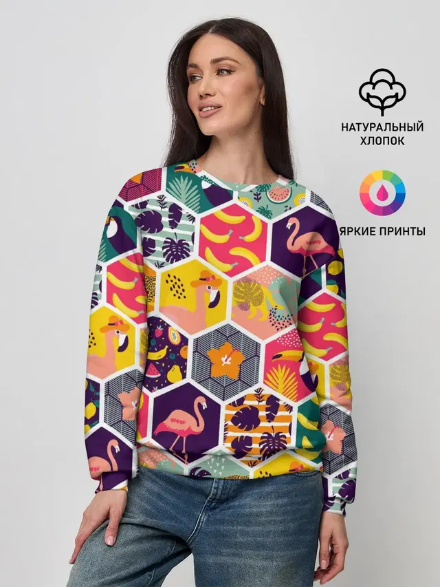Женский свитшот