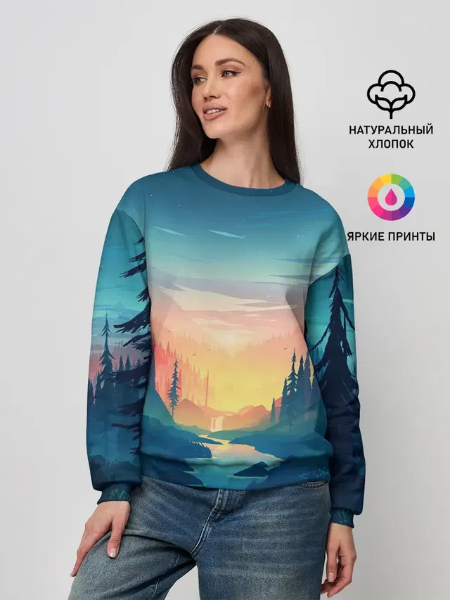 Женский свитшот