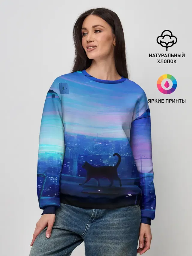Женский свитшот