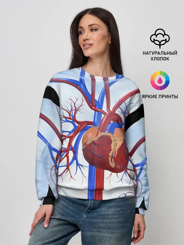 Женский свитшот