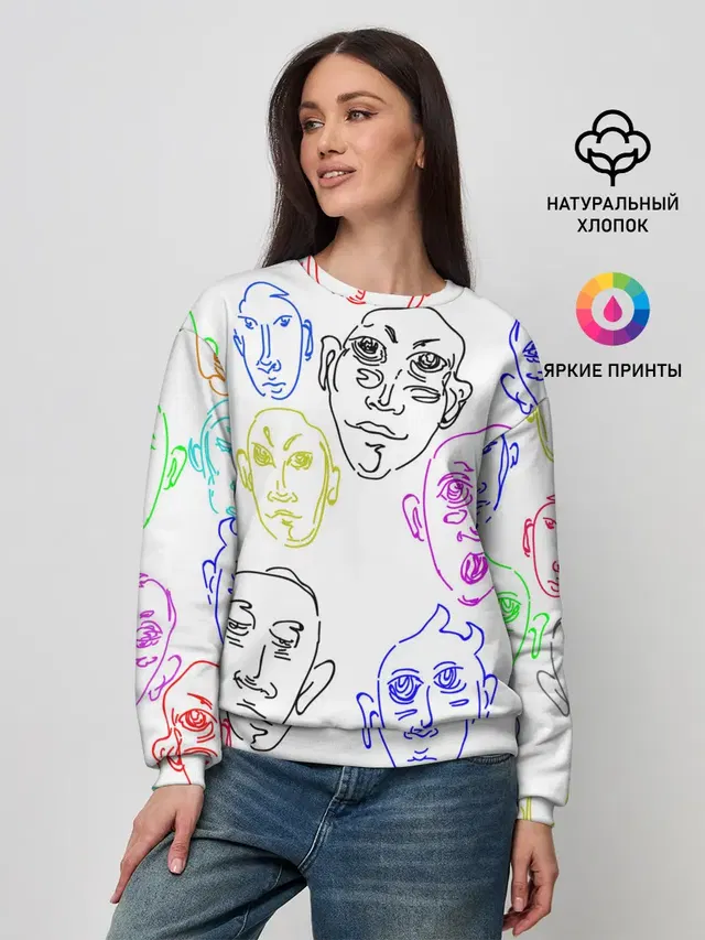 Женский свитшот