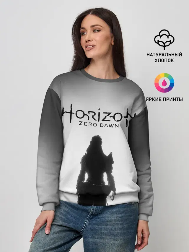 Женский свитшот с принтом «Horizon Zero Dawn»