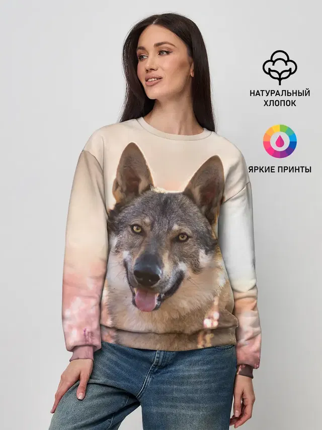 Женский свитшот