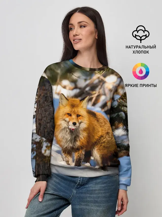 Женский свитшот