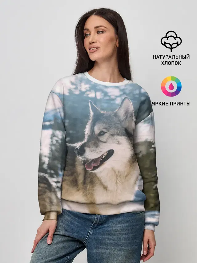 Женский свитшот