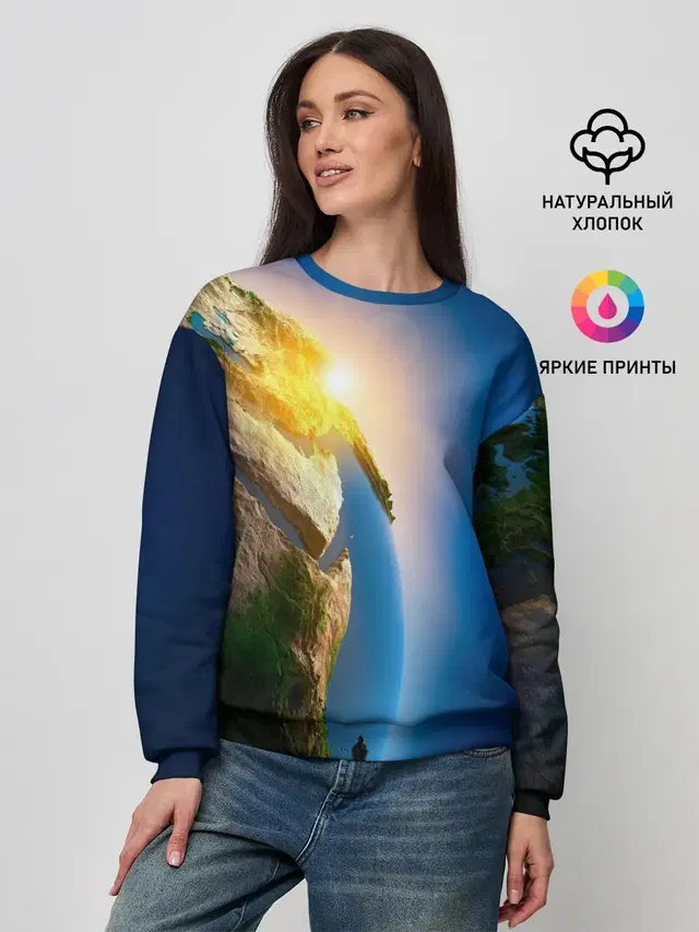 Женский свитшот