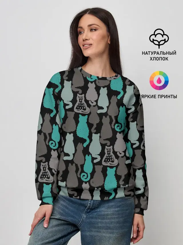 Женский свитшот