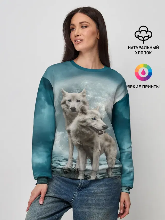 Женский свитшот
